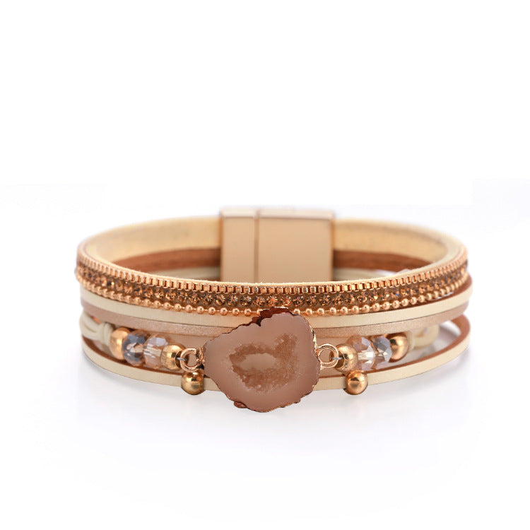 Wholesale Bohemian Crystal Beads Bracelet